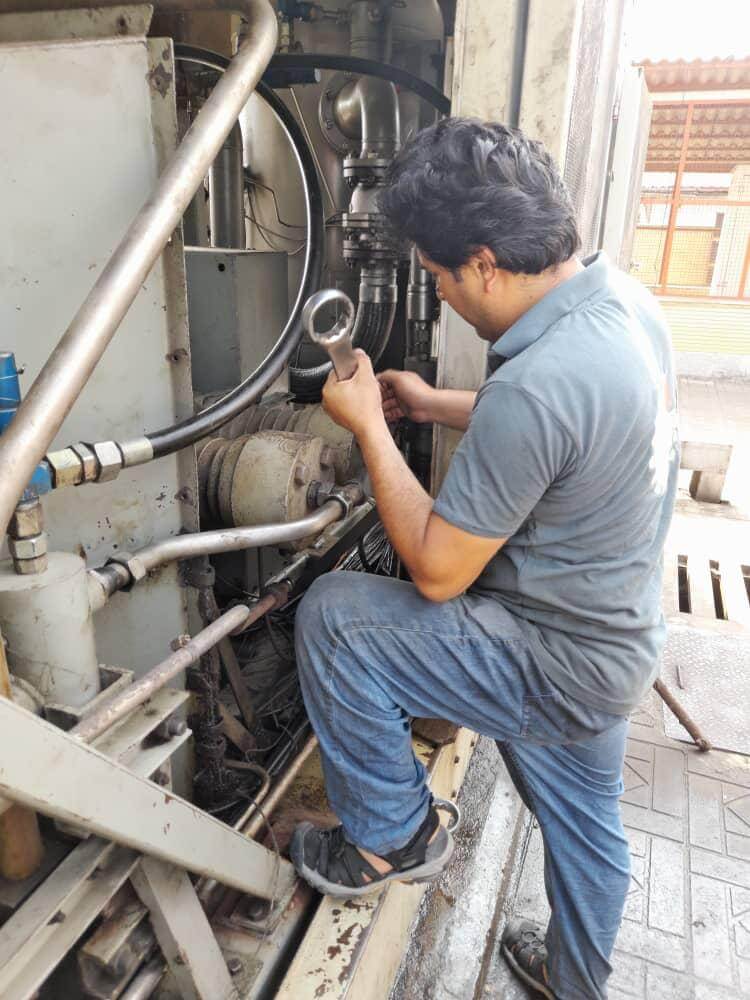 استاندارد سازی جایگاه cng شلمان